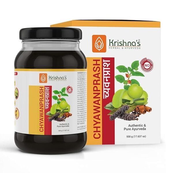 KRISHNA'S HERBAL & AYURVEDA Chyawanprash  500g (Pack of 1)